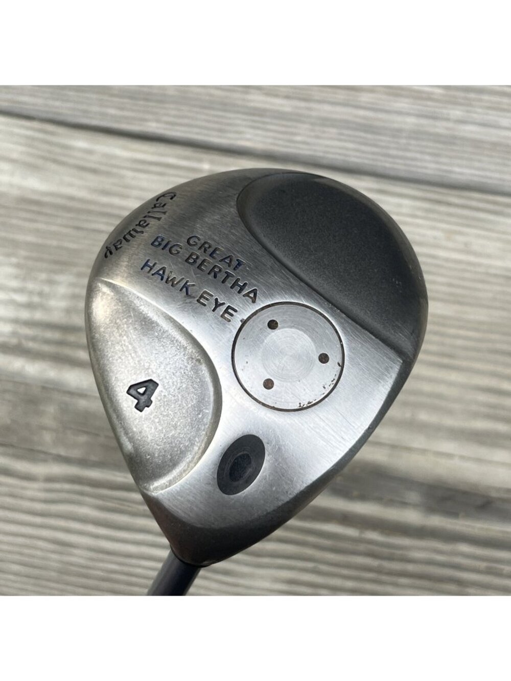 Callaway GREAT BIG BERTHA Hawkeye 4 GOLF club Hawkeye UL Reg Flex Lamkin Grip